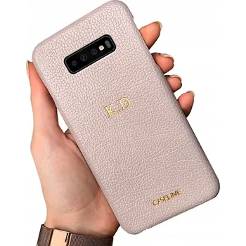 Pouzdro na mobilní telefon Zadní Kryt Caseline pro Samsung Galaxy S10 béžový
