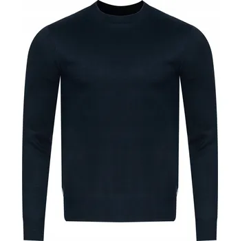 Pánský svetr Pánský svetr - N537 - N615 TMAVĚ MODRÝ hladký klasický elegantní moderní