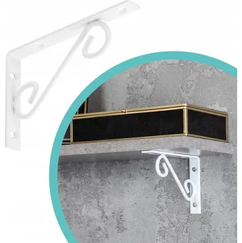 Věšák Držáky na polic Velano WOP250 bílé