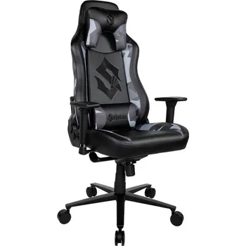 Herní židle AROZZI herní židle VERNAZZA SABATON Edition/ povrch polyuretan/ černá