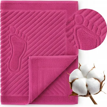 Koupelnová předložka KOUPELNOVÁ PŘEDLOŽKA STOPA 100% Bavlna 50x70cm 700GSM Domácnost Hotel SPA Ručník