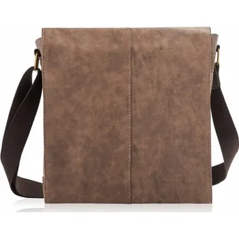 Pánská taška přes rameno městská kabelka přes rameno hnědá módní vintage