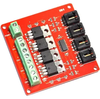 Relé LaskaKit_cz MOSFET modul, 4x IRF540, 20VDC 20A