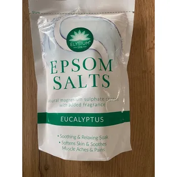 Koupelová sůl Elysium Spa Epsomská sůl do koupele Eukalyptus - 450g