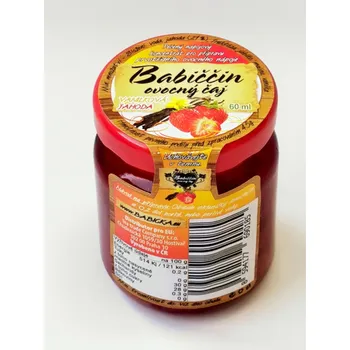 Čaj Babiččin ovocný čaj Vanilková jahoda 60 ml