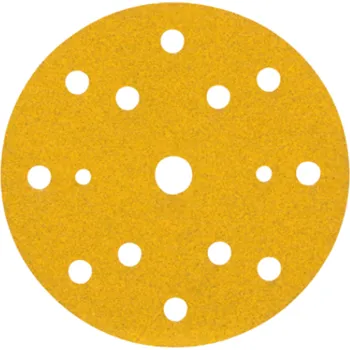 Brusný kotouč 288U 3M Hookit Gold Brusný kotouč, 150 mm, s 15 otvory, P80 Zrnitost: P400