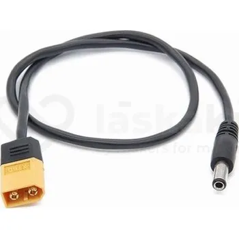 Elektronická stavebnice LaskaKit_cz Napájecí DC5525-XT60 silikonový kabel