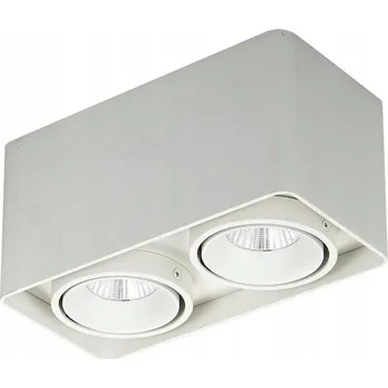 Nástěnné svítidlo Obdélníkové bodové svítidlo Italux bílé