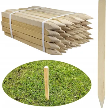 Obraz Geodetický kolík SEREDA dřevěný 30 cm x 25 mm, 50 ks