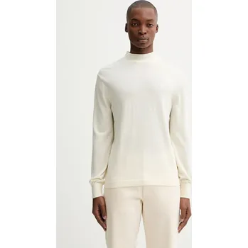 Dámský svetr Vlněný svetr Calvin Klein LV04LE309G béžová 01X, vel. S