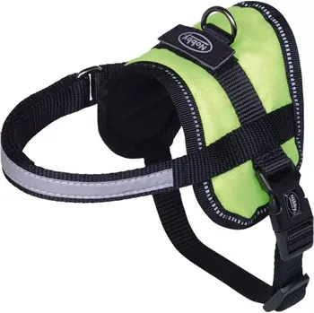 Postroj pro psa Nobby Seguro Mini bezpečnostní postroj pro psa S žlutá neon 31-40cm
