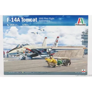 Italeri Grumman F-14a Tomcat Military Airplane 1974 1:72 /