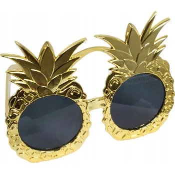 Sluneční brýle Brýle ananasy Top Gift zlaté