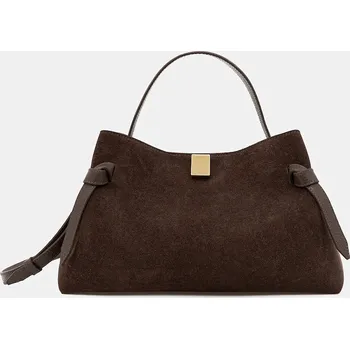 Kabelka Semišová kabelka Yuzefi GYOZA YUZRS26.HB.GZ.S026 hnědá 89X, vel. ONE SIZE