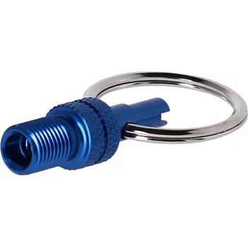 pumpička Adaptér ventilu by.schulz SV+DV na AV, modrá (Adaptér ventilu by.schulz SV+DV na AV, modrá)