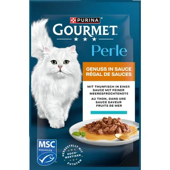 26x85g Gourmet Perle Genuss v omáčce - tuňák