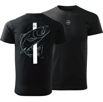 Pánské tričko Giants fishing Tričko pánské černé Pstruh|vel. 3XL