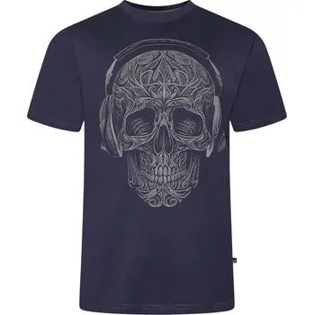 Pánské tričko Velké pánské tričko s velkým potiskem Kam 5795 tmavě modré (5XL)