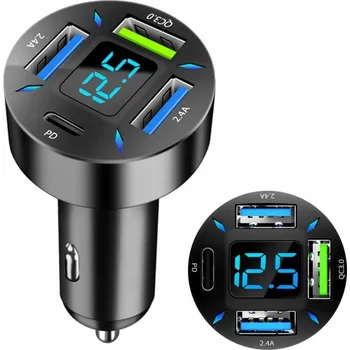 Nabíječka automobilová , USB typ C Alogy 3100 mA