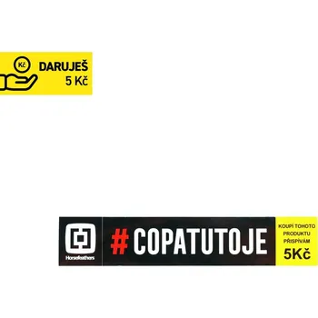 Cyklistické kalhoty Samolepka COPATUTOJE - black