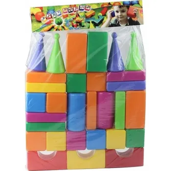 ostatní stavebnice Velké nafukovací Stavebnice prostorové tvary 30 ks