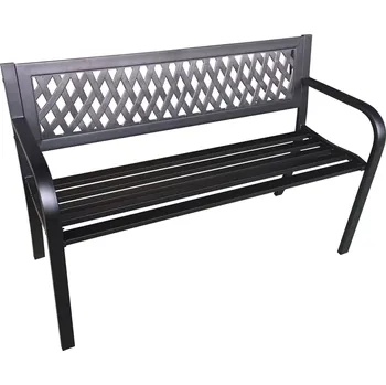 Zahradní lavice Zahradní lavička KALIA černá