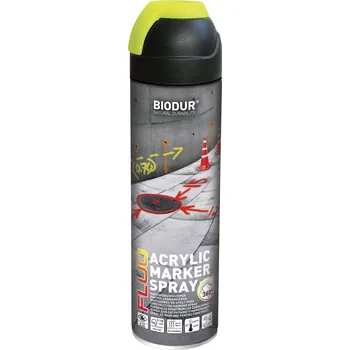Barva barva Biodur fluorescenční, žlutá, 500 ml