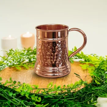 Hrnek z tepané čisté mědi 440 ml