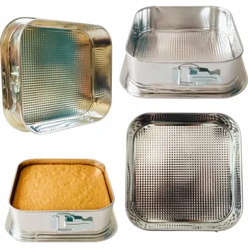 Forma na pečení FORMA NA DORT ČTVERCOVÁ FORMA NA PEČENÍ