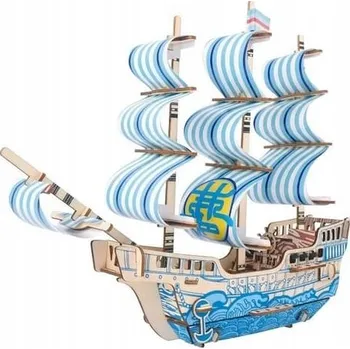 Puzzle Woodcraft Dřevěné 3D puzzle Loď ze snu