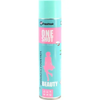 Osvěžovač vzduchu Freshtek One Shot beauty 600 ml osvěžovač neutralizátor