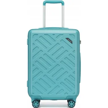 Kufr Supercase 31L - Geometrický vzor - Modrý