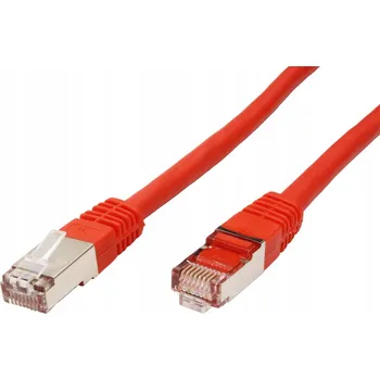 Síťový kabel Patchcord Value S/FTP 6 RJ45 / RJ45 2 m červený