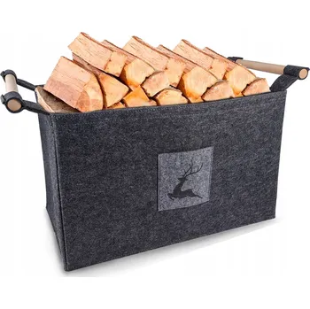 FILCOVÝ KOŠÍK taška na dřevo UNIVERZÁLNÍ