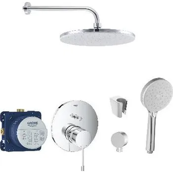 Sprchový set SANITINO - Sprchový set s baterií a tělesem pod omítku Grohe, příslušenství kielle, chrom SANI21GKK014