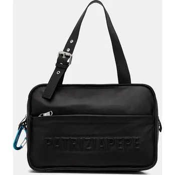 Kabelka Kožená kabelka Patrizia Pepe 2B0125.L113F černá 99X, vel. ONE SIZE