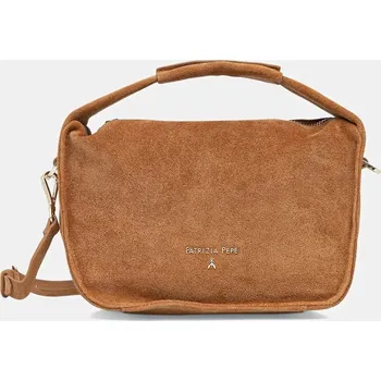 Kabelka Semišová kabelka Patrizia Pepe 8B0316.L152 hnědá 82X, vel. ONE SIZE