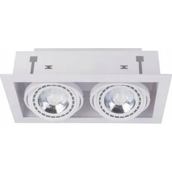 Stropní svítidlo přisazené Nowodvorski 15 W GU10 37 cm bílé