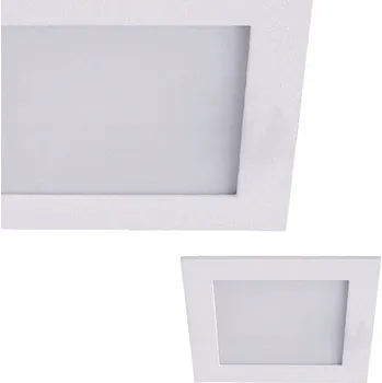 Stropní Svítidlo Italux čtvercová 14 x 14 cm bílá