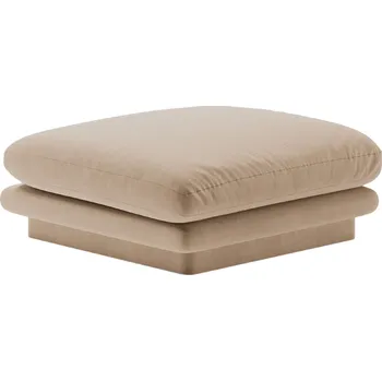 Taburet Micadoni Sametová podnožka Torino 80 x 80 cm