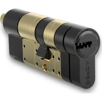 Tedee Cylindrická vložka GERDA EXXO SMART 31-62 mm / 31- 62 mm, černá