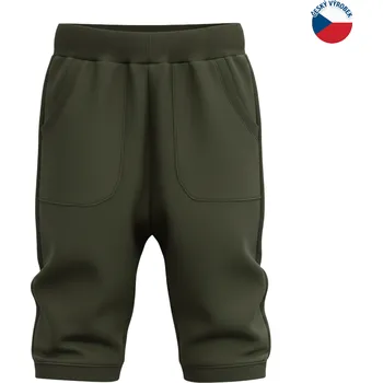 Chlapecké oblečení ZÁHOŘÍ Rudel ZÁHOŘÍ Dětské bermudy - zelené Velikost: 152