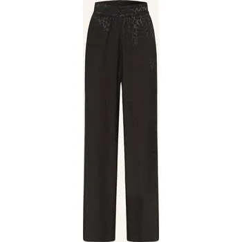 Oh April Dámské Žakárové Kalhoty Saela S Pruhy, černá, 40