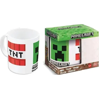 Porcelánový hrnek Minecraft 325 ml v ozdobné krabičce