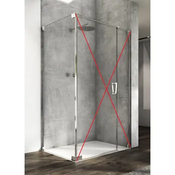 Ronal (Sanswiss) Ronal, CADURA boční stěna v 90° CAT2 Šířka: 90 cm + doprava zdarma + při platbě převodem sleva