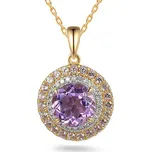 Půvabný ametystový přívěsek 2,120 ct Sage IZBR1242P + dárkové balení LUXUS zdarma