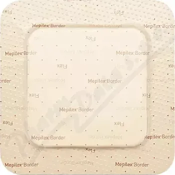 Krytí na ránu Mepilex Border Flex krytí 7.5x7.5cm 5ks