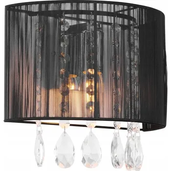 Nástěnné svítidlo Nástěnné svítidlo Italux černé E14 40 W