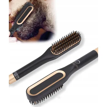 Žehlička na vlasy ŽEHLIČKA NA VLASY NA VOUSY PRO MUŽE ELEKTRICKÝ HŘEBEN MULTIFUNKČNÍ