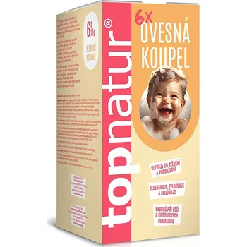 Dětský přípravek do koupele Topnatur Ovesná koupel pro děti 6x 25 g